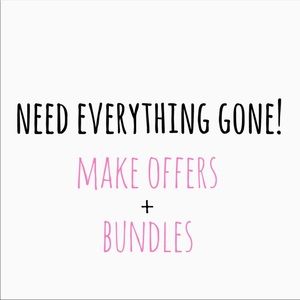 I’m Moving & need these things gone 😉 Make Offers